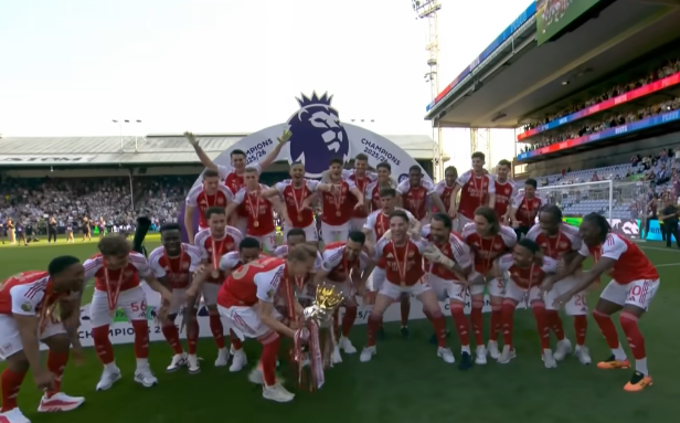 Arsenal Premier League Champions 2025- 2026